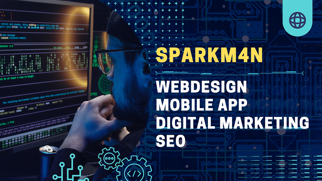 Sparkm4n - Webdesign cover